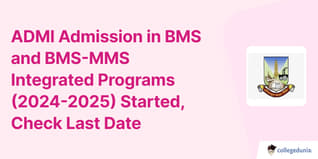 ADMI Admission in BMS and BMS-MMS Integrated Programs (2024-2025) Started, Check Last Date